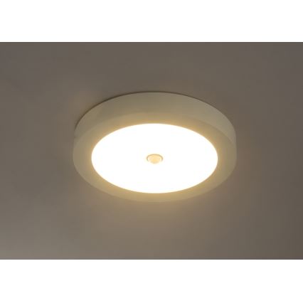 Globo - LED kültéri mennyezeti lámpatest érzékelővel LED/18W/230V IP44