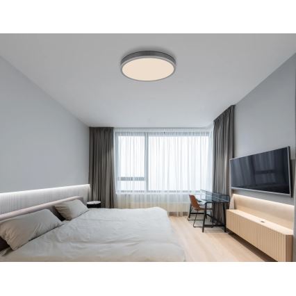 Globo - Dimmelhető mennyezeti LED lámpatest LED/24W/230V 2700-6500K átm. 45 cm + távirányító