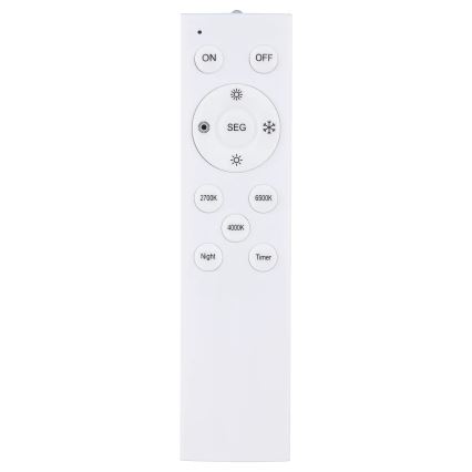 Globo - Dimmelhető mennyezeti LED lámpatest LED/24W/230V 2700-6500K átm. 45 cm + távirányító