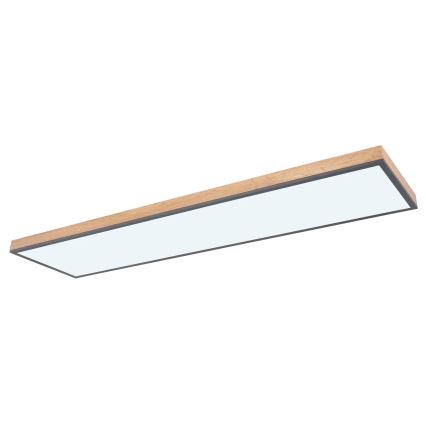 Globo - dimmelhető LED mennyezeti lámpa LED/36W/230V 2700-6500K barna/szürke + távirányító