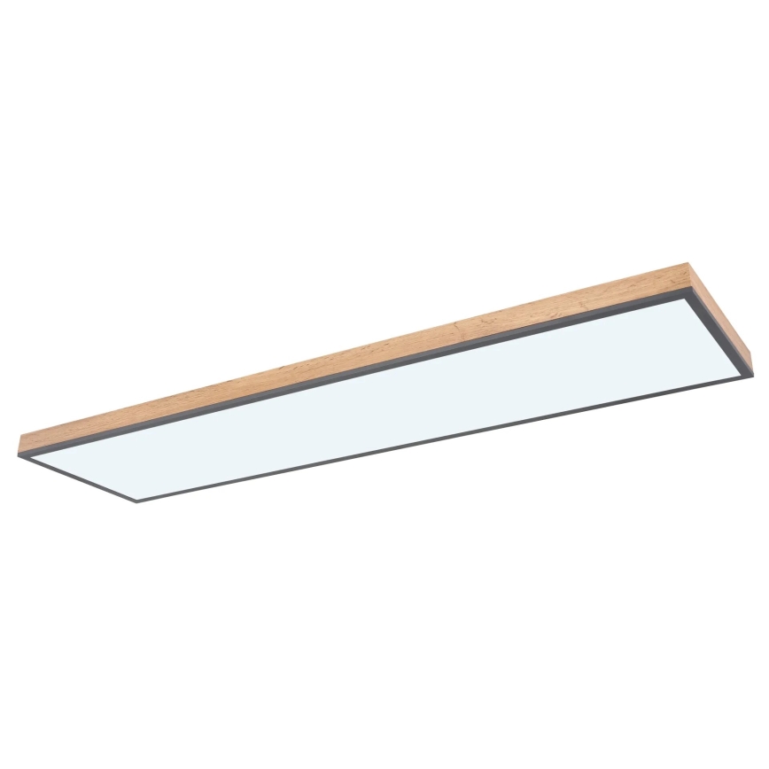 Globo - dimmelhető LED mennyezeti lámpa LED/36W/230V 2700-6500K barna/szürke + távirányító