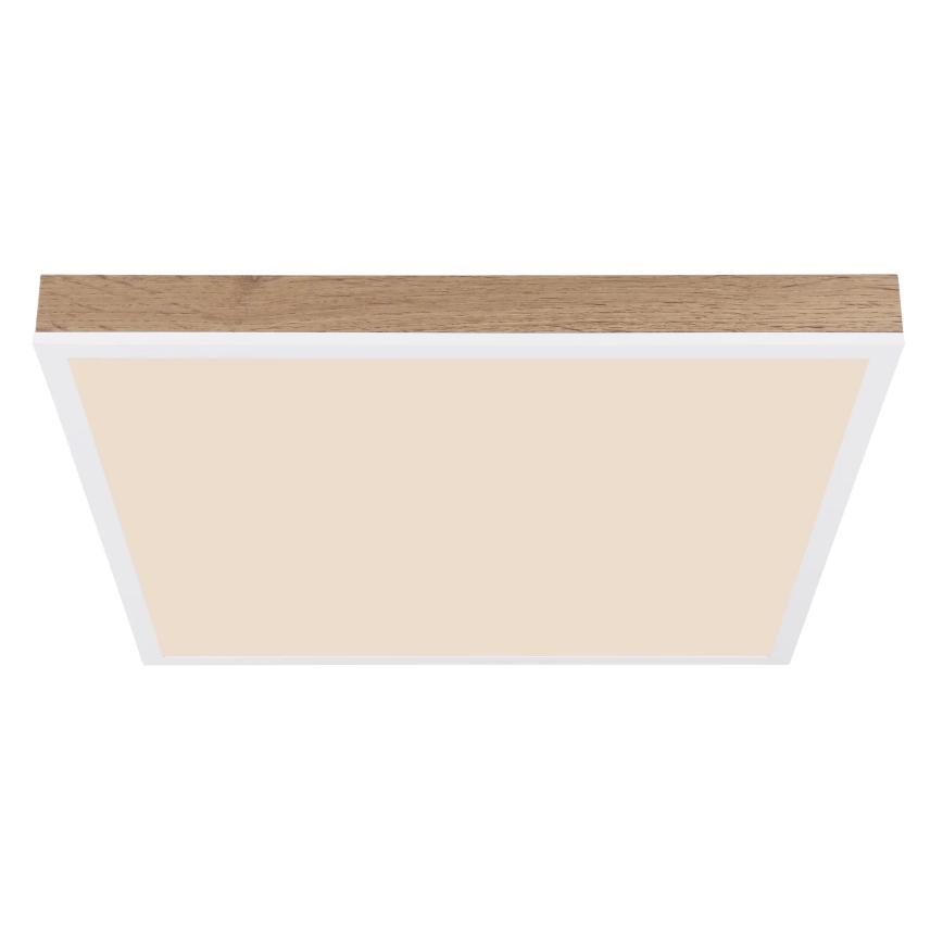 Globo - LED Dimmelhető mennyezeti lámpa LED/24W/230V 2700-6500K + távirányítás barna/fehér