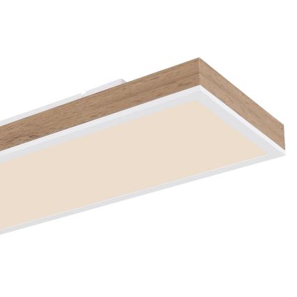 Globo - LED fényerőszabályozható mennyezeti lámpatest LED/24W/230V 2700-6500K 20x80 cm + távirányító