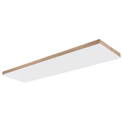 Globo - LED Dimmelhető mennyezeti lámpatest LED/36W/230V 2700-6500K barna/fehér + távirányító