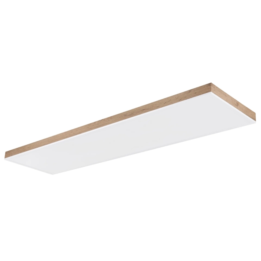 Globo - LED Dimmelhető mennyezeti lámpatest LED/36W/230V 2700-6500K barna/fehér + távirányító