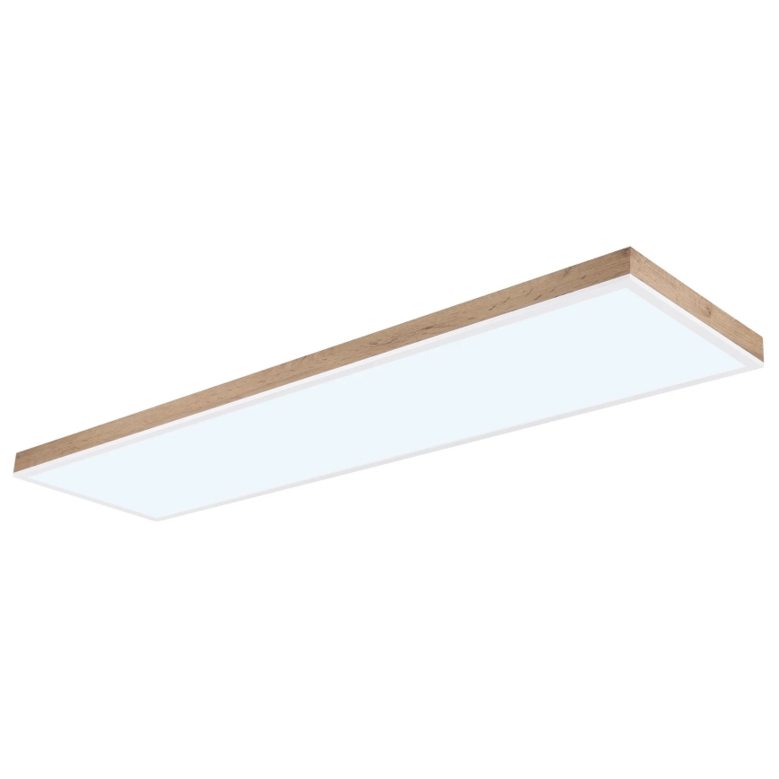 Globo - LED Dimmelhető mennyezeti lámpatest LED/36W/230V 2700-6500K barna/fehér + távirányító
