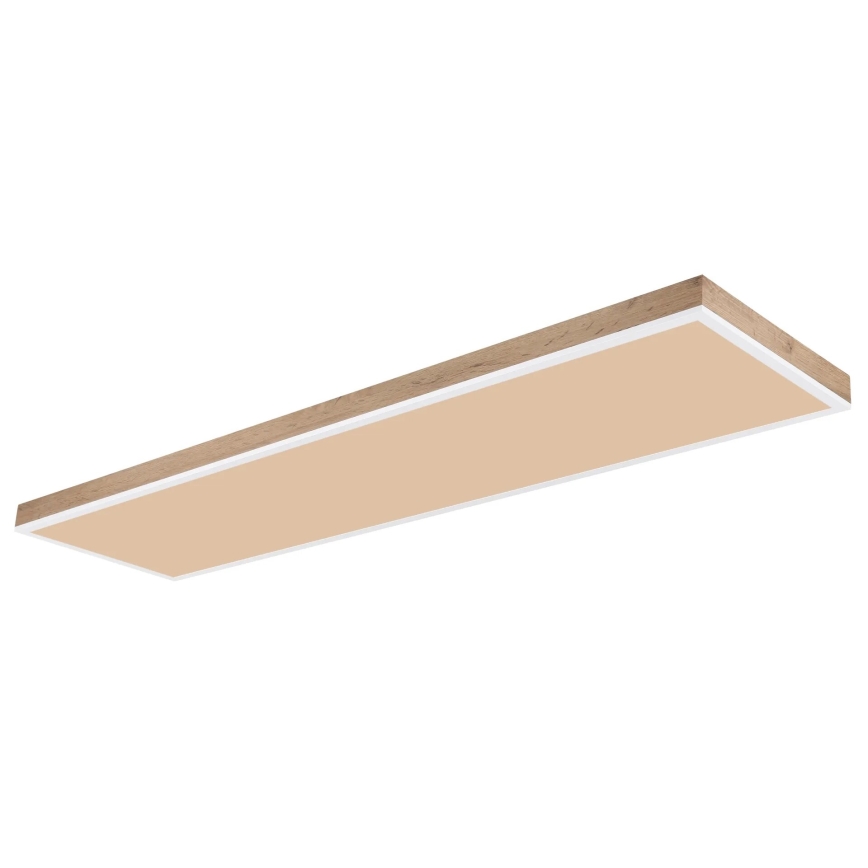 Globo - LED Dimmelhető mennyezeti lámpatest LED/36W/230V 2700-6500K barna/fehér + távirányító
