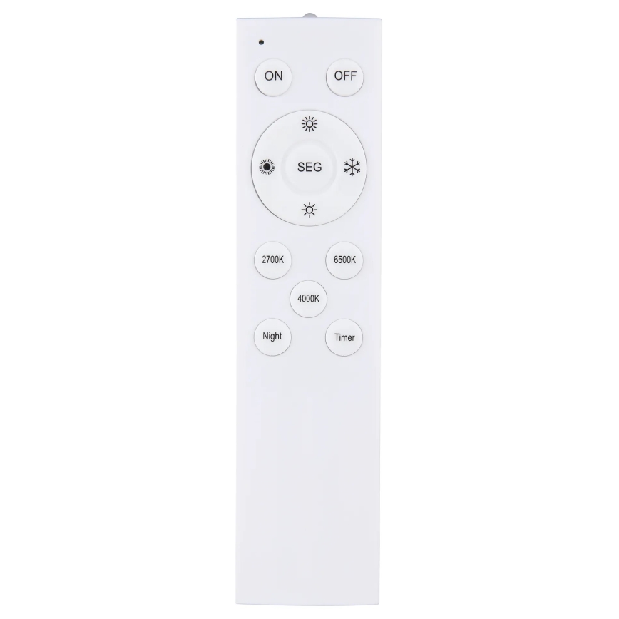 Globo - LED Dimmelhető mennyezeti lámpatest LED/36W/230V 2700-6500K barna/fehér + távirányító