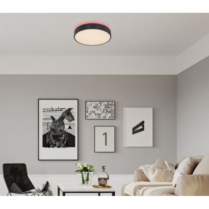 Globo - RGBW Dimmelhető mennyezeti lámpa LED/24W/230V 3000-6000K + távirányítás