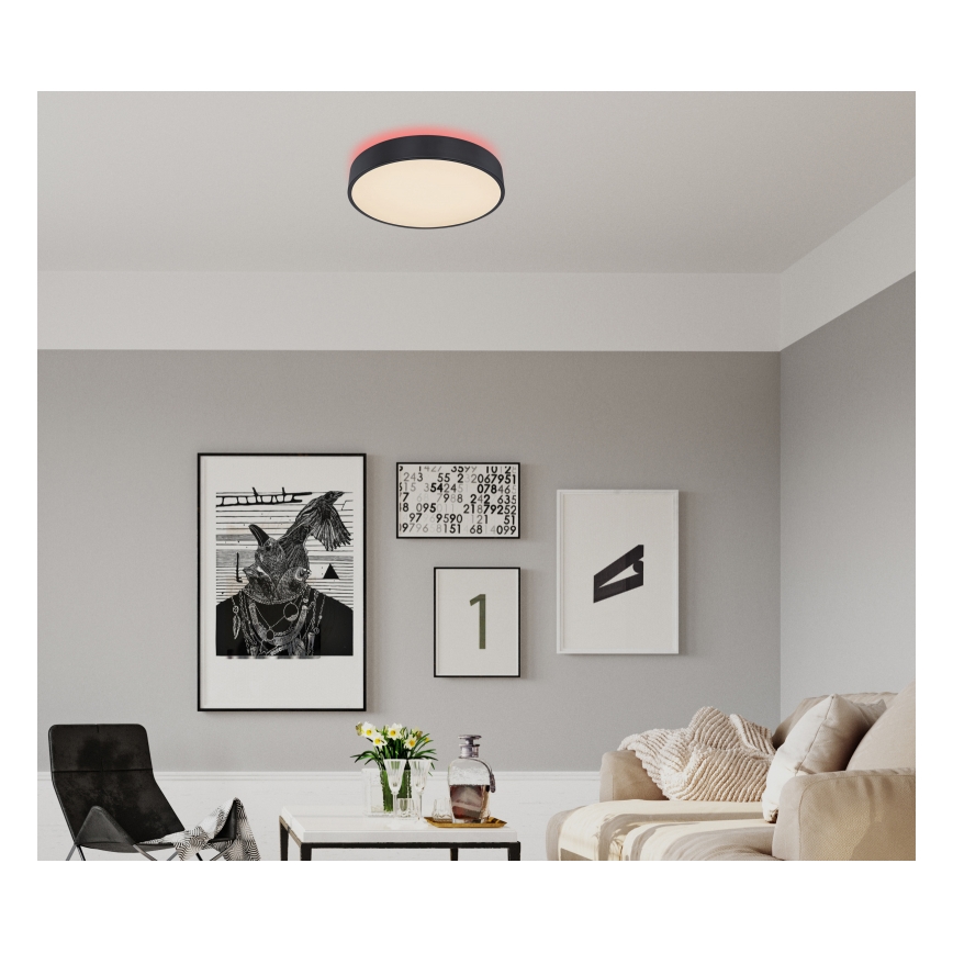 Globo - RGBW Dimmelhető mennyezeti lámpa LED/24W/230V 3000-6000K + távirányítás