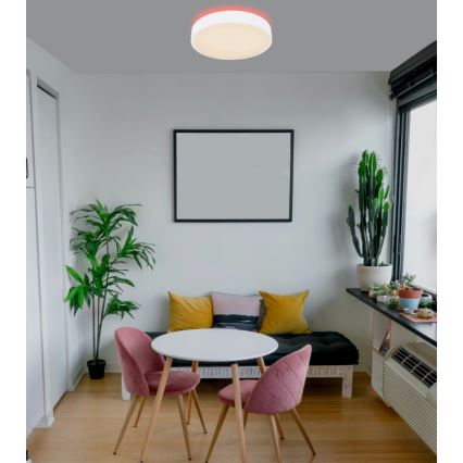Globo - LED RGB Dimmelhető mennyezeti lámpa LED/24W/230V + távirányító