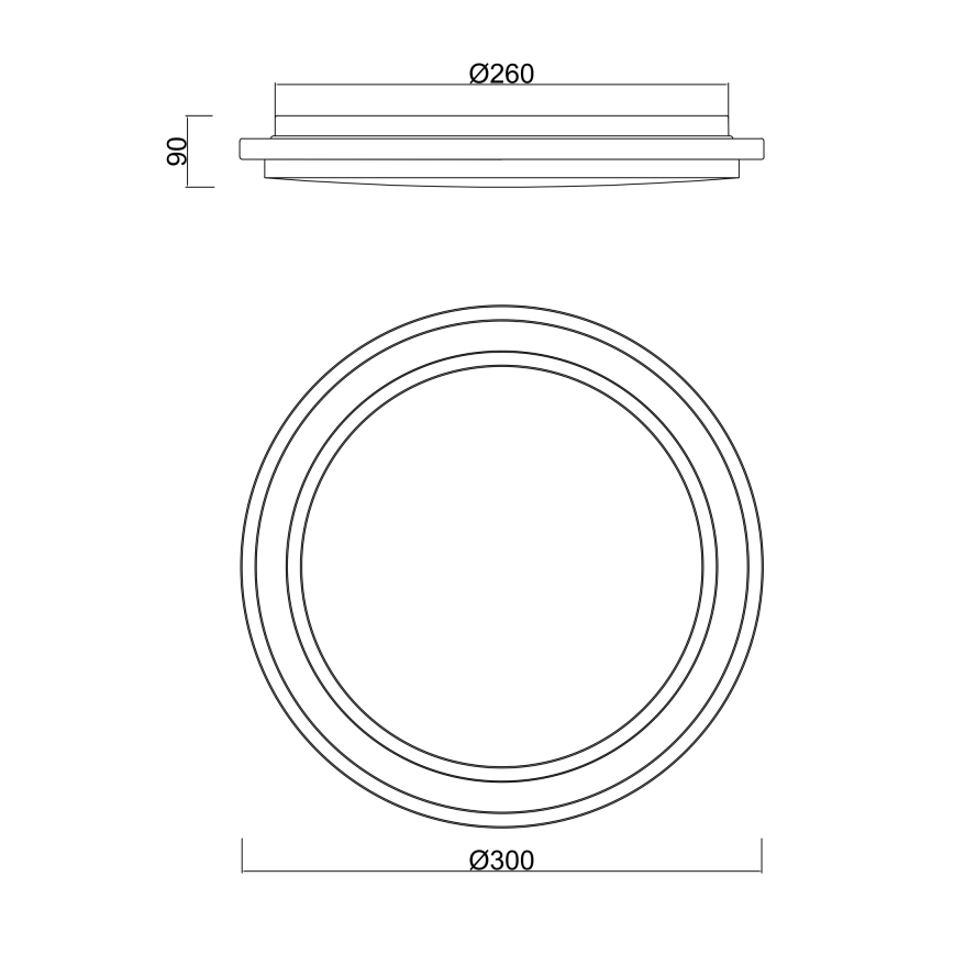 Globo - LED fürdőszobai mennyezeti lámpa érzékelővel LED/18W/230V IP44