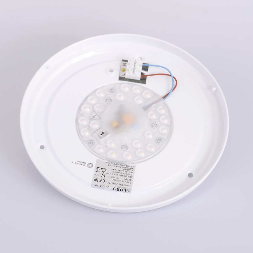 Globo - LED mennyezeti lámpa LED/12W/230V 307 mm 3000/4500/6000K