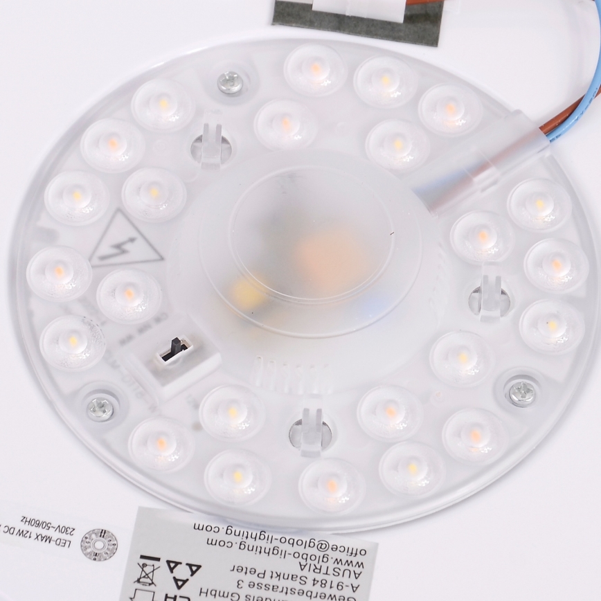 Globo - LED mennyezeti lámpa LED/12W/230V 307 mm 3000/4500/6000K