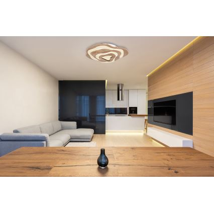 Globo - LED Dimmelhető mennyezeti lámpa LED/40W/230V 2700-6000K + távirányítás