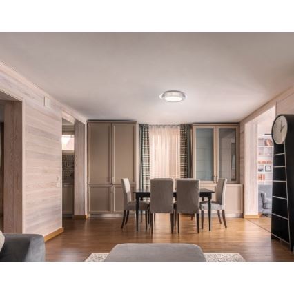 Globo - LED Kristály mennyezeti lámpa LED/18W/230V