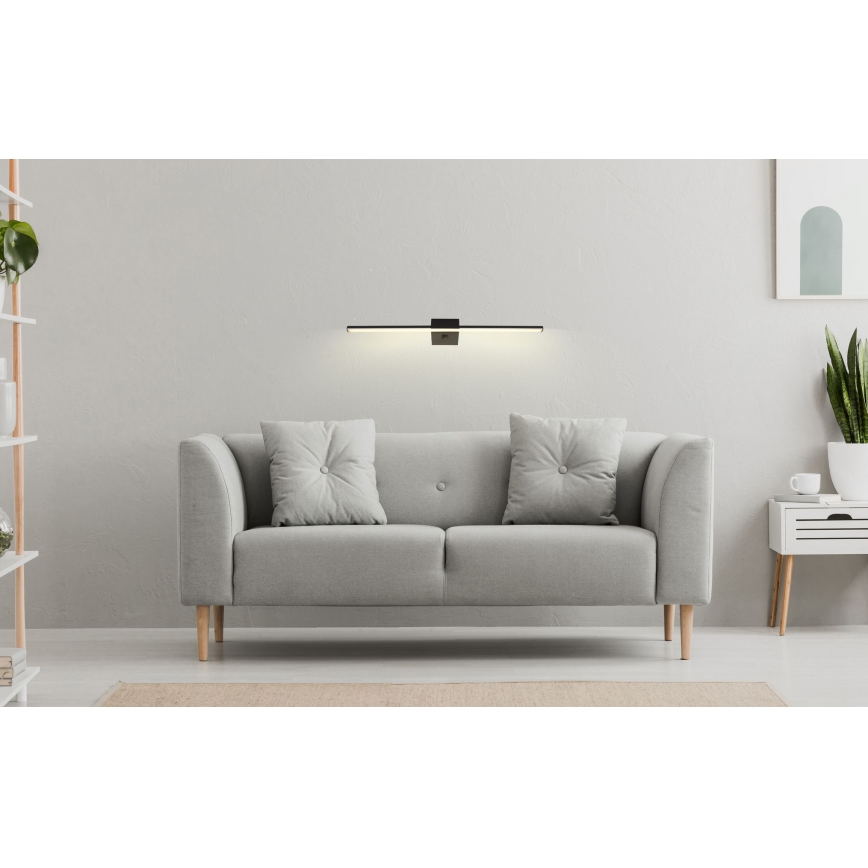 Globo - LED Képmegvilágító LED/12W/230V 61,5 cm fekete