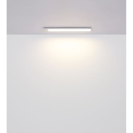 Globo - LED tölthető, fényerőszabályzós aláépíthető lámpa LED/1,4W/5V 4000K 1100 mAh 24 cm
