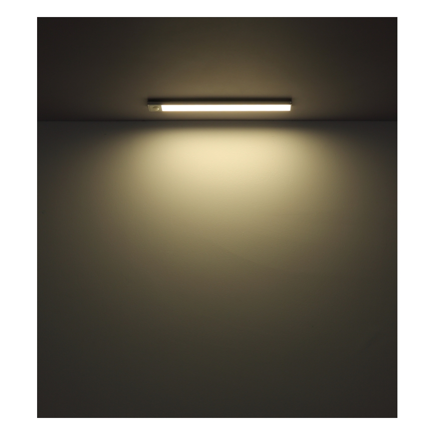 Globo - LED tölthető, fényerőszabályzós aláépíthető lámpa LED/2,5W/5V 4000K 1100 mAh 40 cm