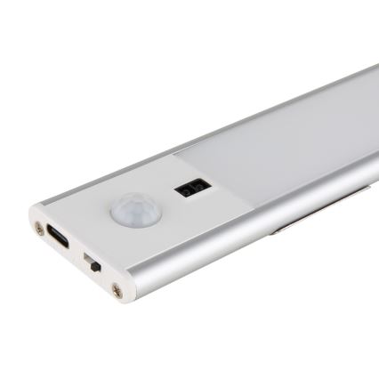 Globo - LED tölthető, fényerőszabályzós aláépíthető lámpa LED/2,5W/5V 4000K 1100 mAh 40 cm