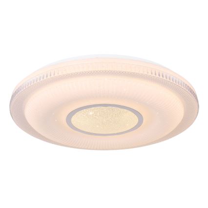 Globo - LED állítható fényerejű mennyezeti lámpa LED/30W/230V 3000-6500K átm. 50 cm fehér Wi-Fi Tuya + távirányító