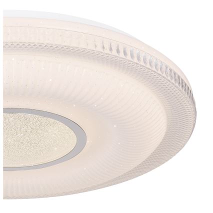 Globo - LED állítható fényerejű mennyezeti lámpa LED/30W/230V 3000-6500K átm. 50 cm fehér Wi-Fi Tuya + távirányító