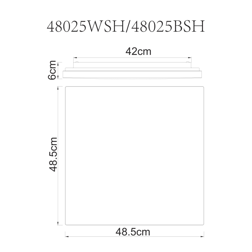 Globo - Fényerőszabályozható LED mennyezeti lámpa LED/24W/230V Wi-Fi Tuya + távirányító