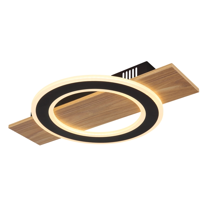 Globo - LED Mennyezeti lámpa LED/18W/230V barna