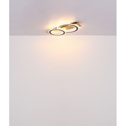 Globo - LED Mennyezeti lámpa LED/40W/230V barna