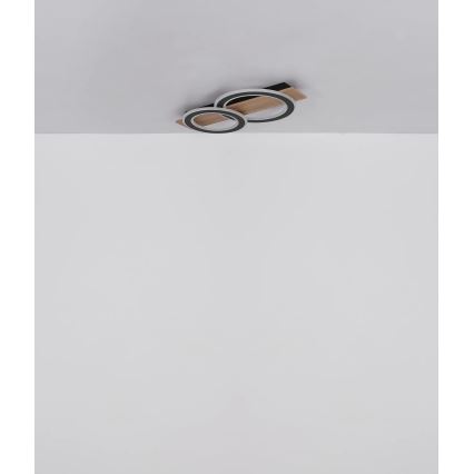 Globo - LED Mennyezeti lámpa LED/40W/230V barna