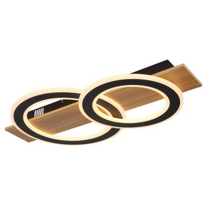 Globo - LED Mennyezeti lámpa LED/40W/230V barna