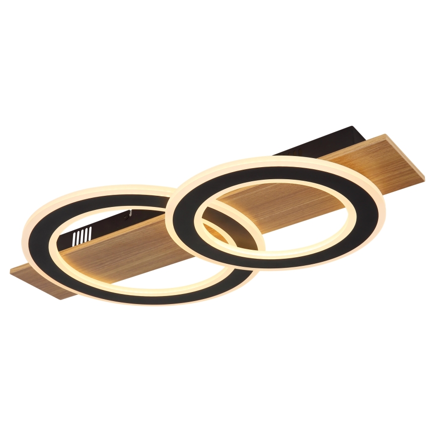 Globo - LED Mennyezeti lámpa LED/40W/230V barna