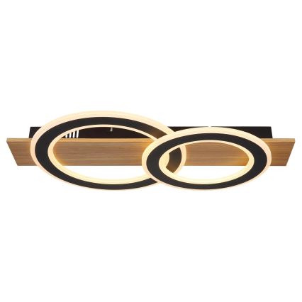 Globo - LED Mennyezeti lámpa LED/40W/230V barna