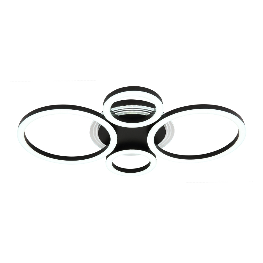 Globo - LED mennyezeti lámpa LED/40W/230V 2700/4500/6500K átmérő 35,5x53 cm fekete