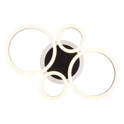 Globo - LED mennyezeti lámpa LED/40W/230V 2700/4500/6500K átmérő 35,5x53 cm fekete