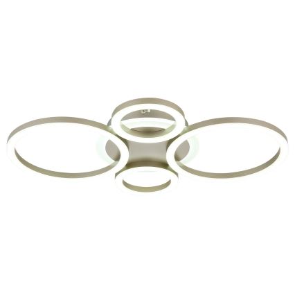 Globo - LED mennyezeti lámpa LED/40W/230V 2700/4500/6500K átm. 35,5x53 cm sárgaréz