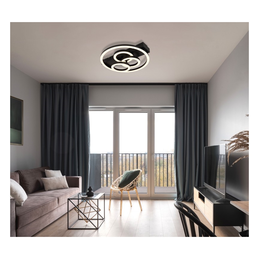 Globo - LED dimmelhető mennyezeti lámpa LED/40W/230V 2700-6500K átm. 35x33 cm + távirányító
