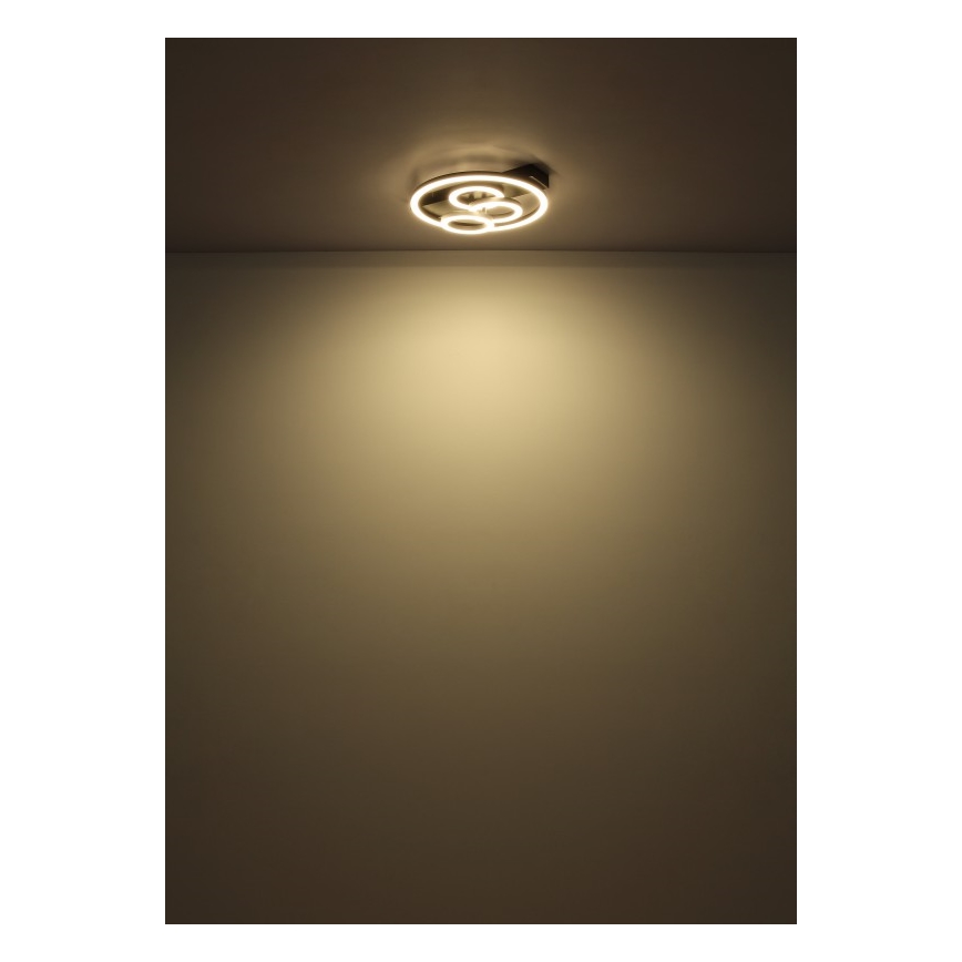 Globo - LED dimmelhető mennyezeti lámpa LED/40W/230V 2700-6500K átm. 35x33 cm + távirányító
