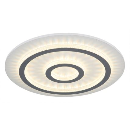 Globo - LED dimmelhető mennyezeti lámpatest LED/40W/230V 3000-6500K átm. 45 cm fehér + távirányító