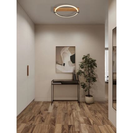 Globo - LED mennyezeti lámpa LED/15W/230V 3000K 41,4x38 cm bézs