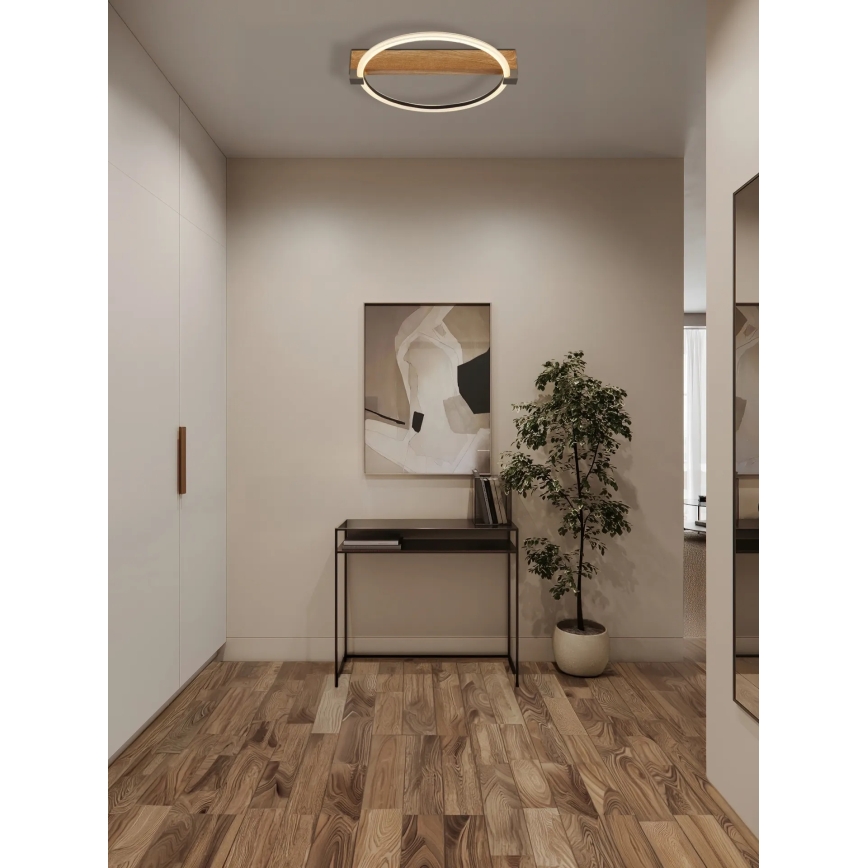 Globo - LED mennyezeti lámpa LED/15W/230V 3000K 41,4x38 cm bézs