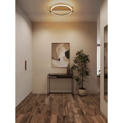 Globo - LED mennyezeti lámpa LED/15W/230V 3000K 41,4x38 cm bézs