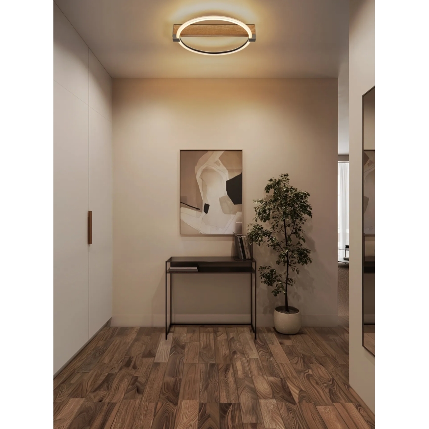 Globo - LED mennyezeti lámpa LED/15W/230V 3000K 41,4x38 cm bézs