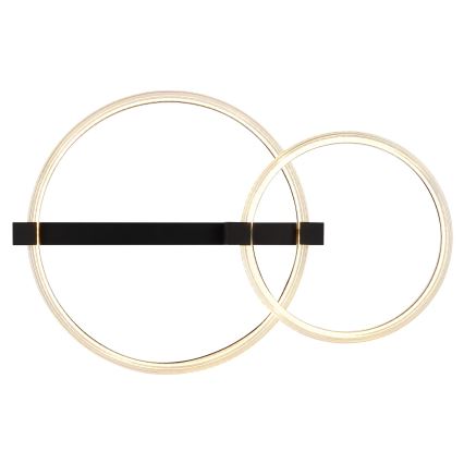 Globo - LED mennyezeti lámpa LED/24W/230V 3000K 58x38 cm fekete
