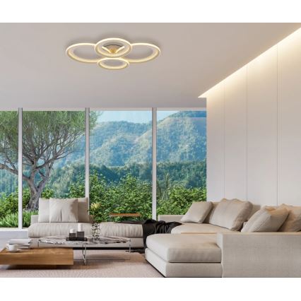 Globo - LED mennyezeti lámpatest LED/50W/230V 3000K 64,5x85,5 cm