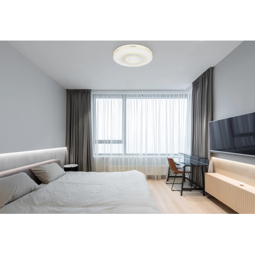 Globo - LED fényerőszabályozható mennyezeti lámpa LED/48W/230V 2700-6000K átm. 42 cm + távirányító