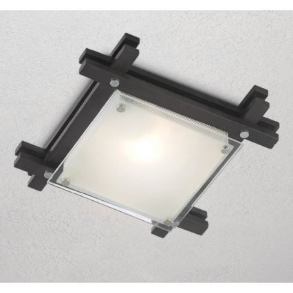 Globo - Mennyezeti lámpa 1xE27/60W/230V fenyő