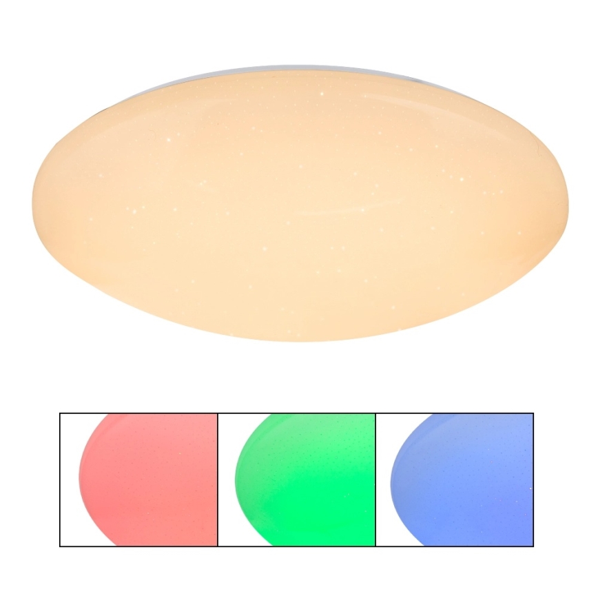 Globo - LED RGB Dimmelhető mennyezeti lámpa LED/48W/230V + LED/10W 2700-6500K átm. 50 cm + távirányító