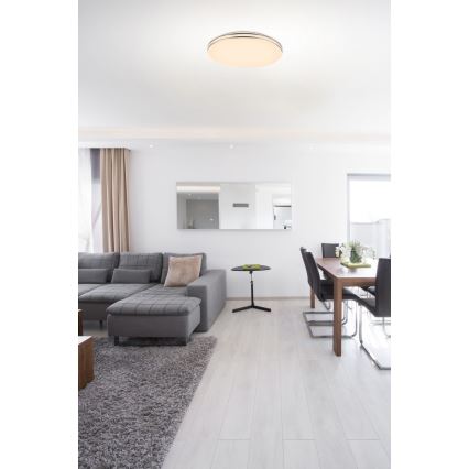 GLOBO 48388-48 - LED  Dimmelhető mennyezeti lámpa távirányítóva PIERRE 1xLED/48W/230V