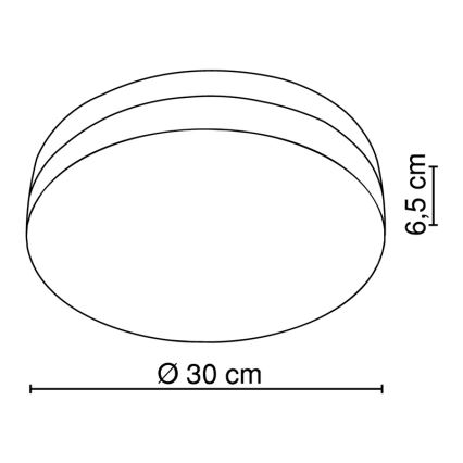 Globo 48403 - Mennyezeti lámpa OPAL 3xE27/40W/230V